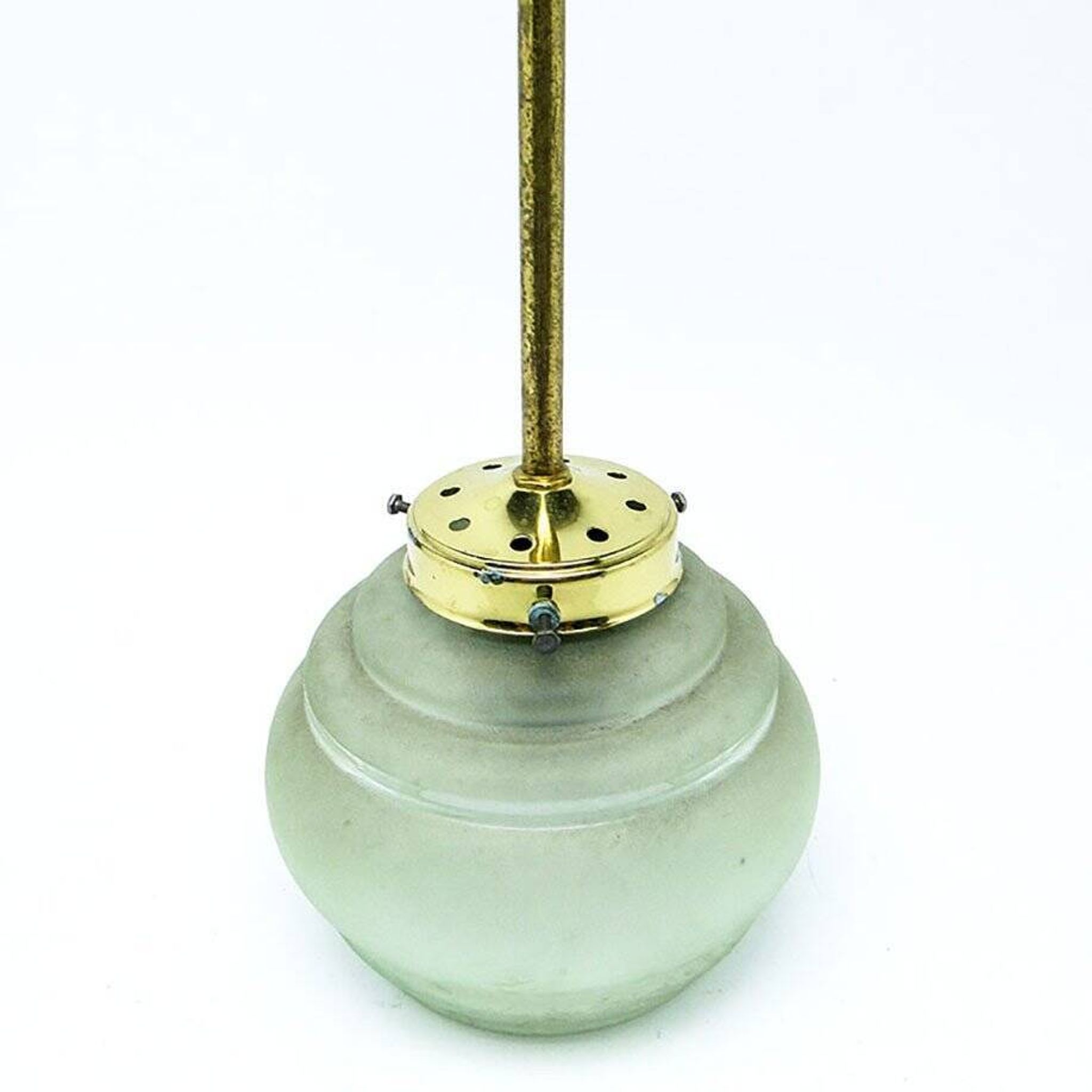 Suspension en verre des années 1950.