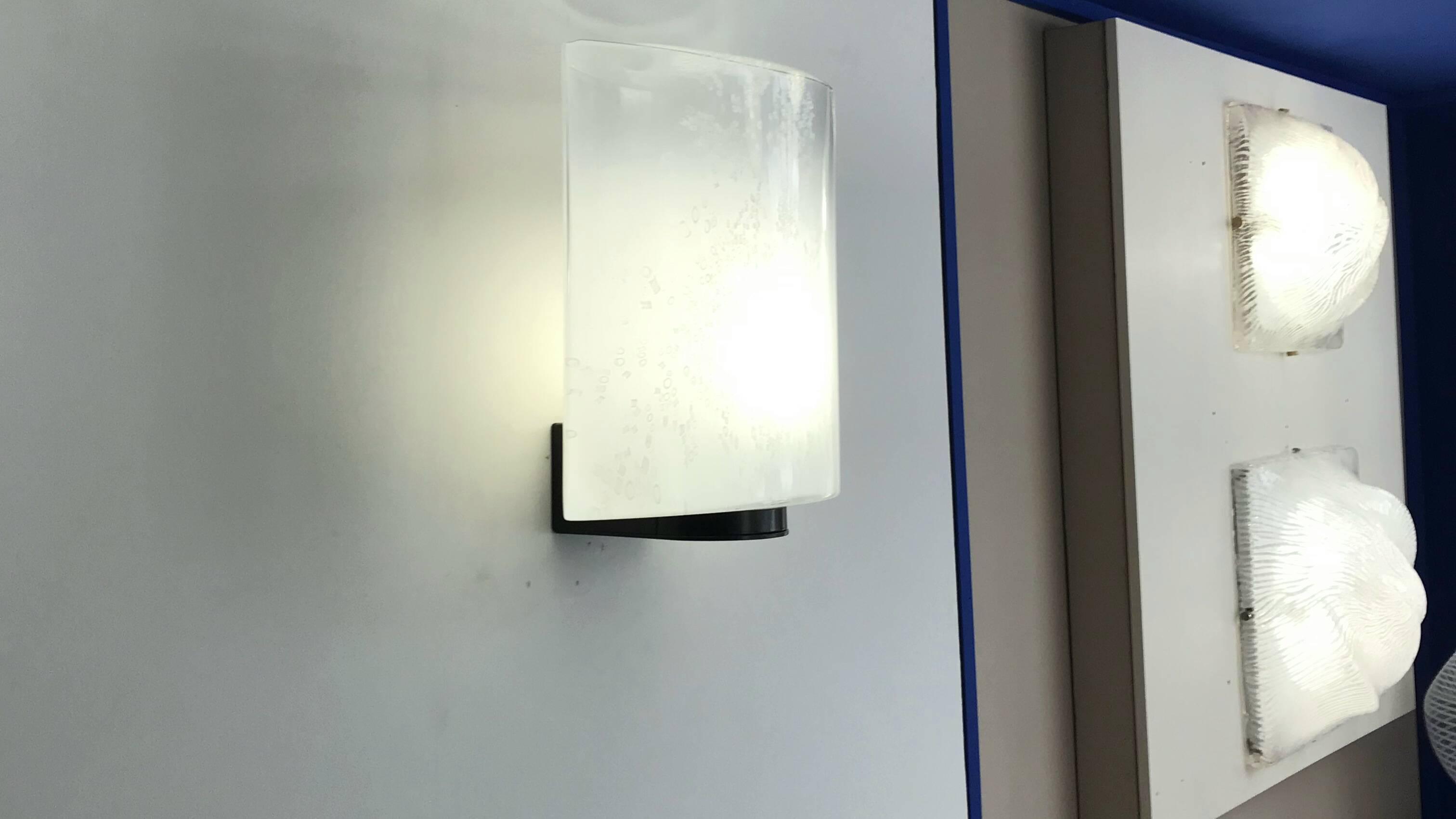 Idra wall lamp, Rosanna Toso, Leucos, 1982