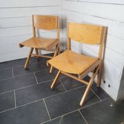 Pair of baumann chairs