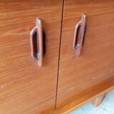 Commode teck style scandinave 1970
