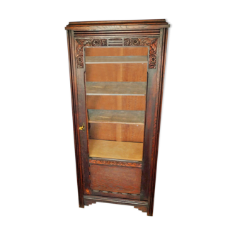 Bibliothèque vitrée années 40/50