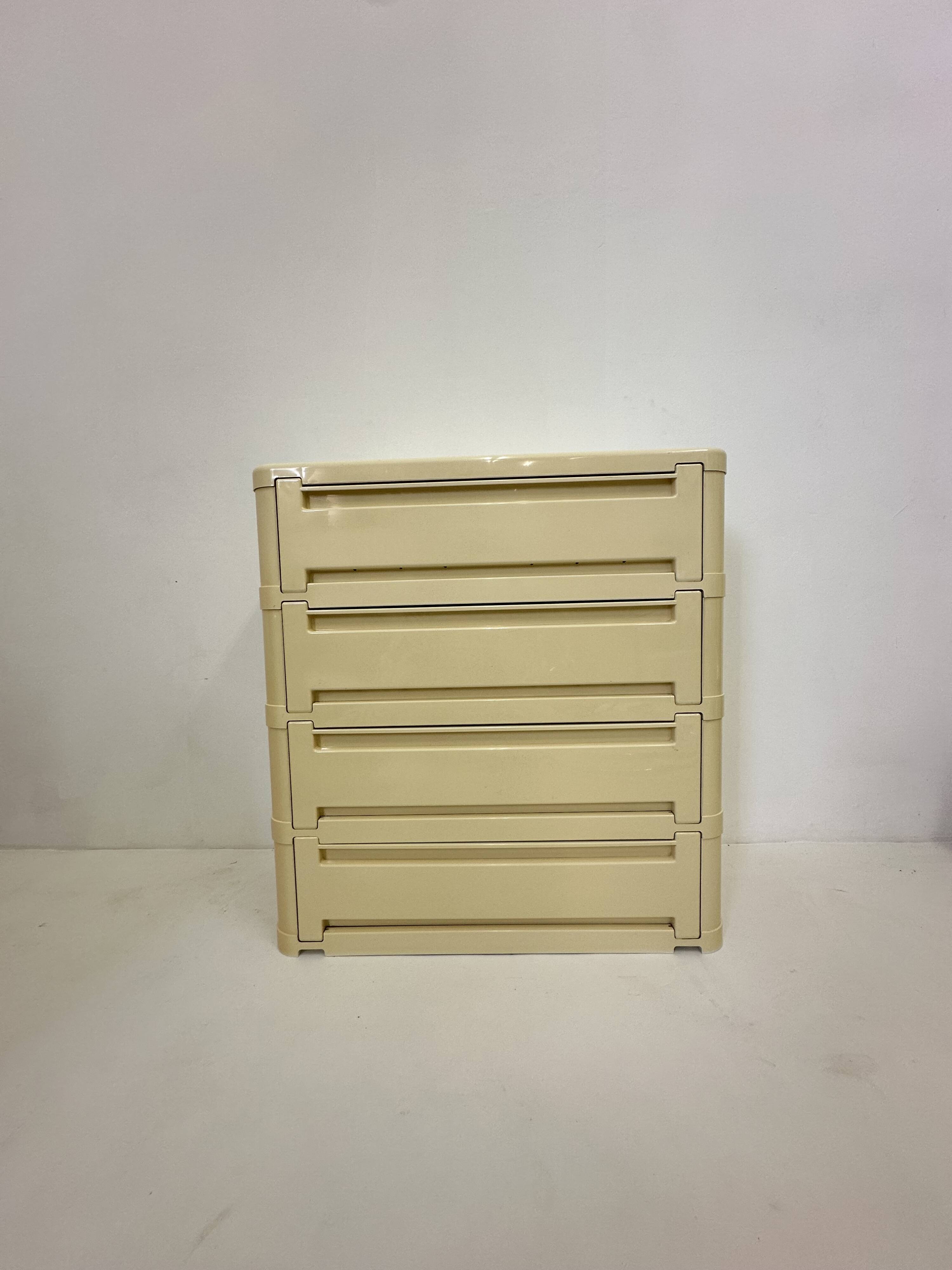 Olaf Von Bohr for Kartell Mod. 4963 Chest of Drawers, Italy 1970s