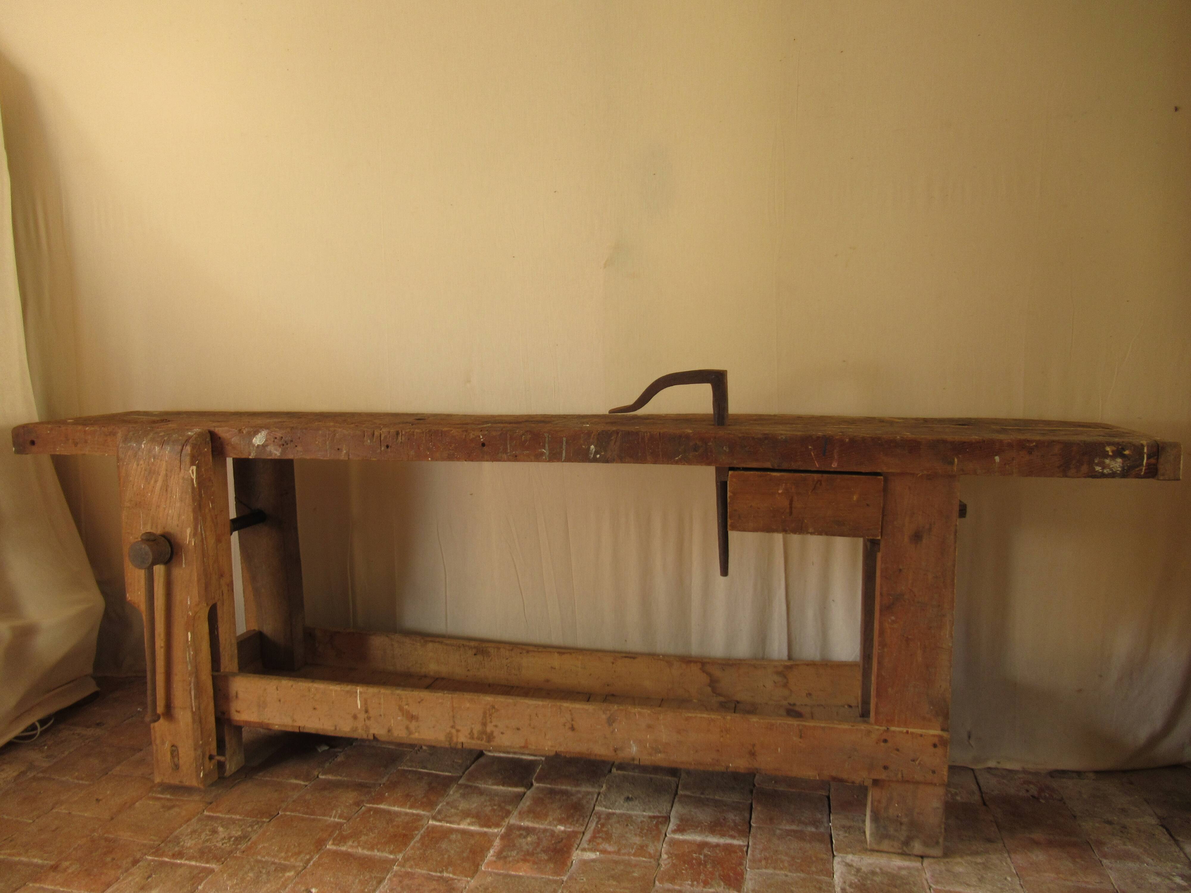 Cabinetmaker's workbench.