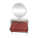 Coiffeuse Auping, design hollandais, années 1950