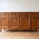 Artisanal sideboard in solid light oak