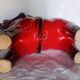 Bitossi - Aldo Londi - Red Roman Horse - glazed ceramic