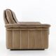 1970s De sede Exclusive Buffalo Leather 2- Seater Sofa , Switzerland