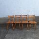 Chaises de bistrot des années 50 - 60