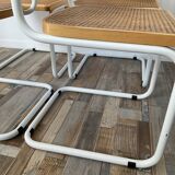 Serie Of 4 Chairs Marcel Breuer Cesca B32