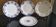 4 old mismatched plates Gien, St Amand, K&G Lunéville