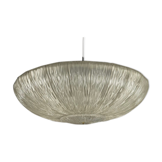 Lustre en verre de murano, soucoupe volante vers 1980