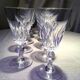 Set of 11 baccarat red wine glasses carcassonne model