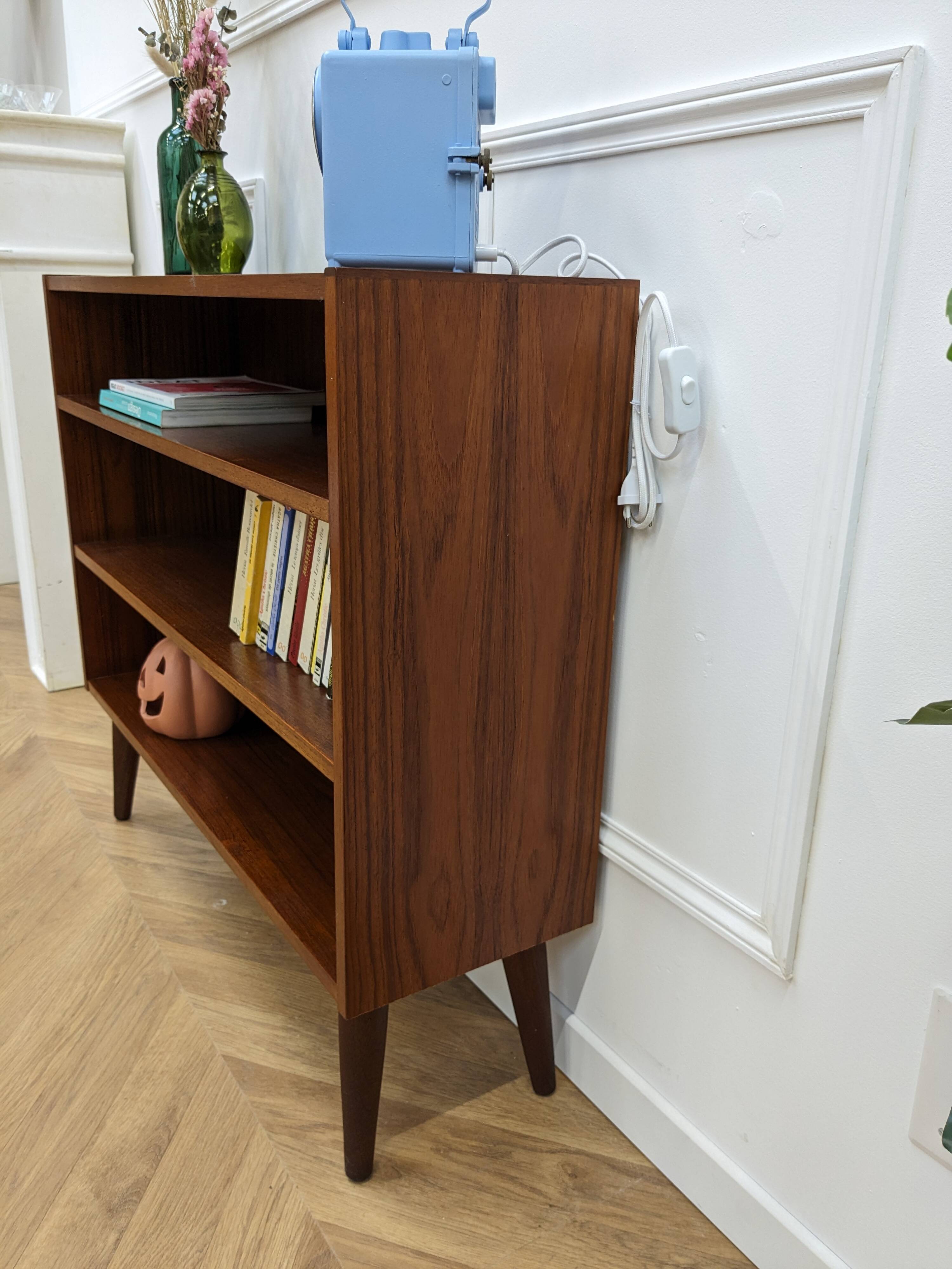 Danish teak bookcase