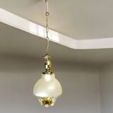 Suspension en verre de style Mazzega