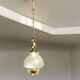 Italian Mazzega style Glass Hanging Lamp