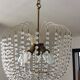 Chandelier crystal stamp basket