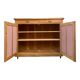 Grand Parisian buffet with billot and butterfly hinges, raw wood, 1930.