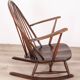 VINTAGE ROCKING CHAIR 50'S MOD. 316 DESIGN LUCIAN ERCOLANI FOR ERCOL