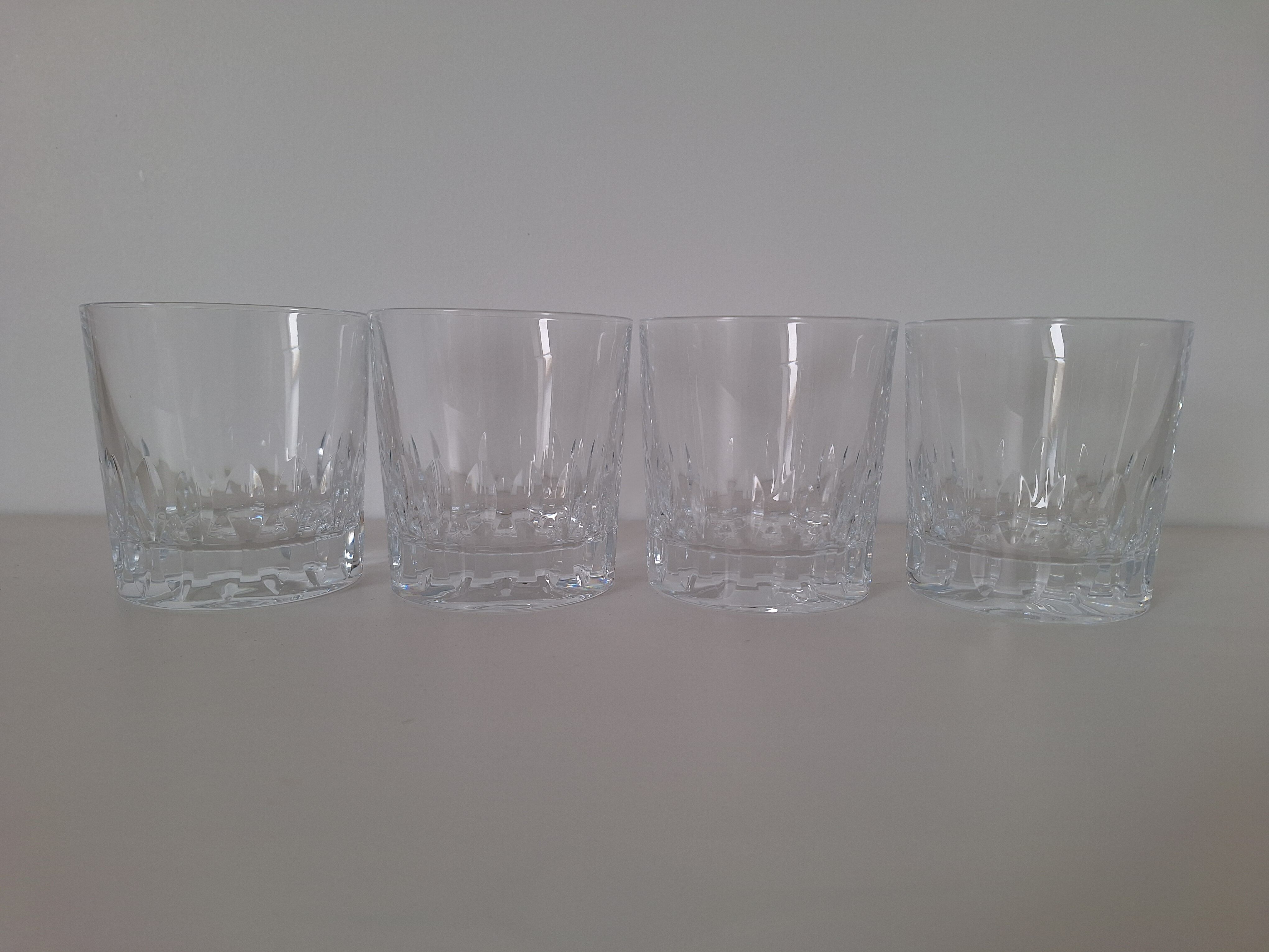 Verres à eau ou à whisky en cristal