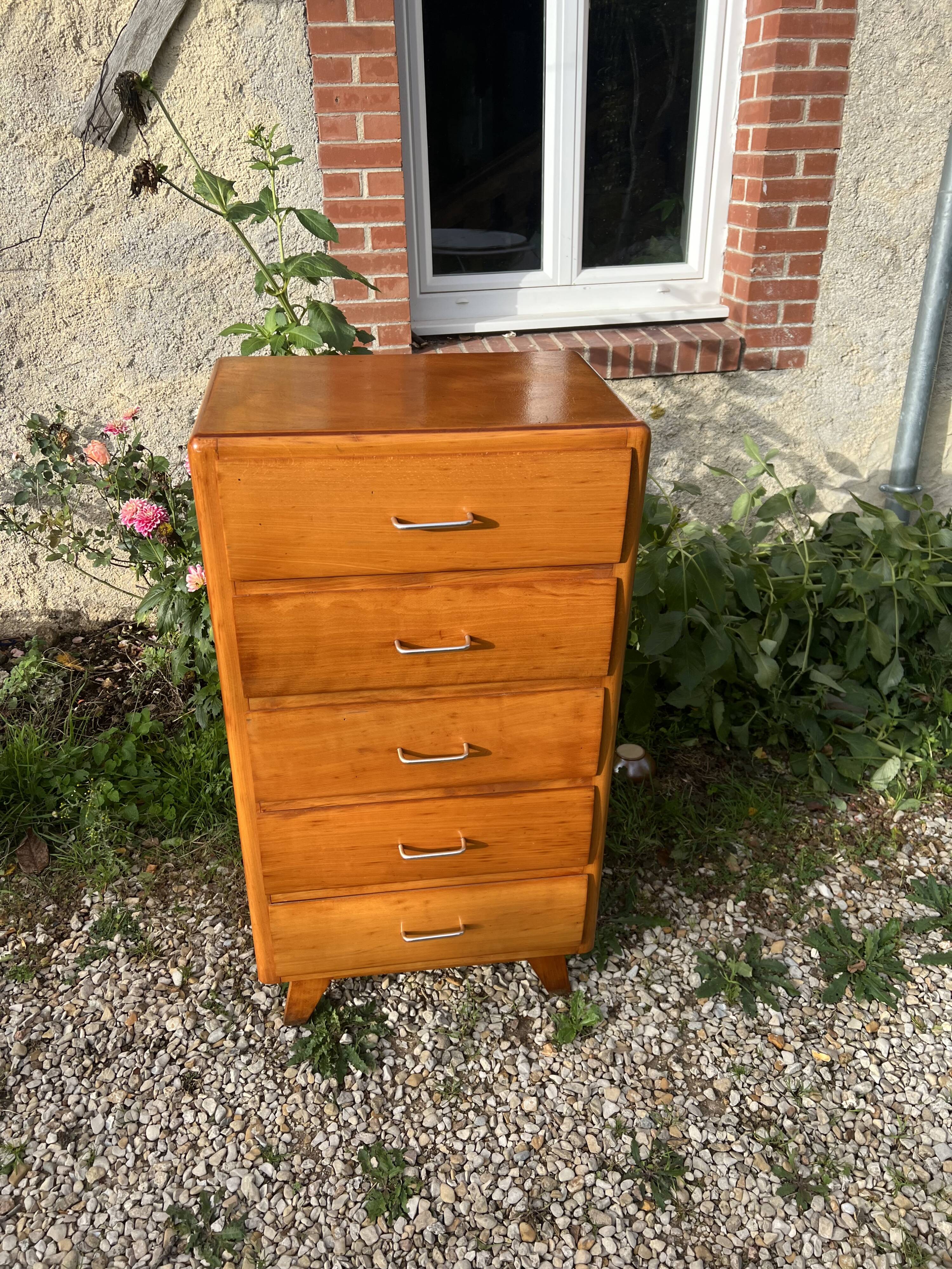 High chest of drawers/chiffonier