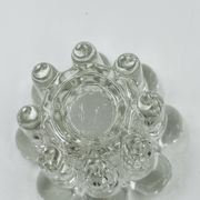 Set of 6 vintage flower candle holders by VMC Reims - 1960s