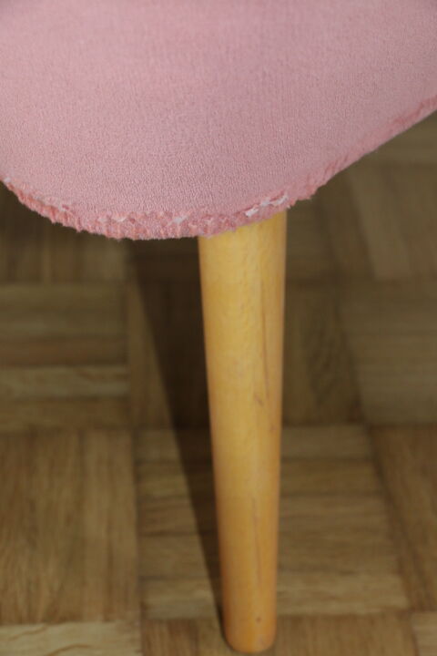 Fauteuil cocktail rose poudré