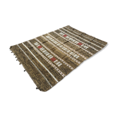 Kilim vintage tissé à plat laine 100% Afghanistan années 1960