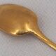 Christofle América gold-plated, 12 moka spoons, coffee, 10 cm, excellent condition.