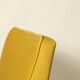 Scandinavian fauteuil jaune rétro  1970 milieu de siècle modern design chaise de salon
