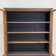 Oak showcase from the 50s