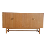 Danish highboard in oak by Kurt Ostervig for KP Möbler