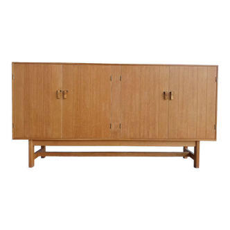 Danish highboard in oak by Kurt Ostervig for KP Möbler