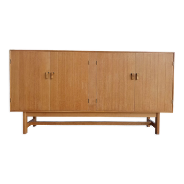 Danish highboard in oak by Kurt Ostervig for KP Möbler