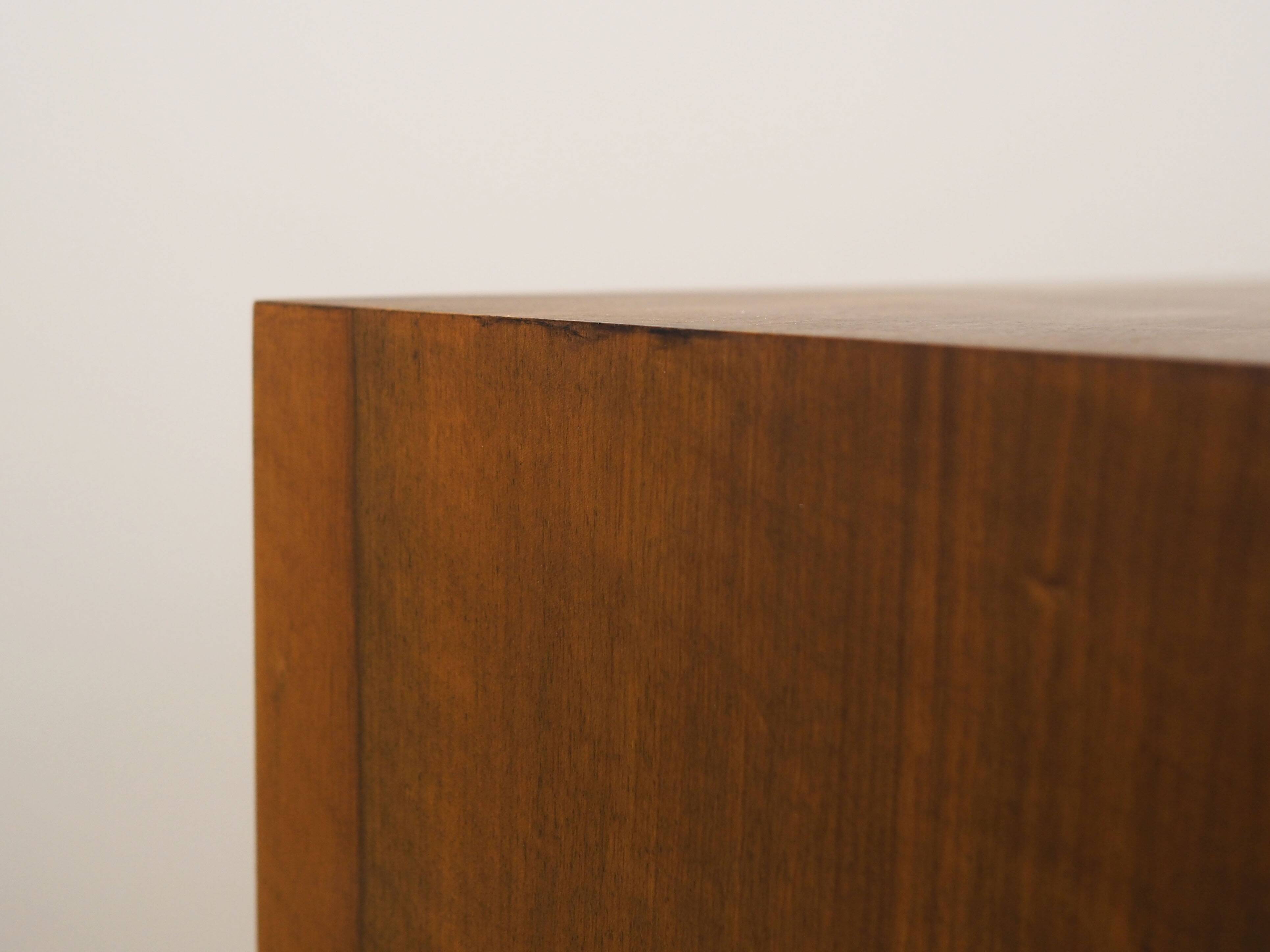 Walnut cabinet, Danish design, 1960s, designer: Børge Mogensen