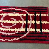 Rug danish design 60s 70s 90x180cm