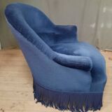Blue toad armchair