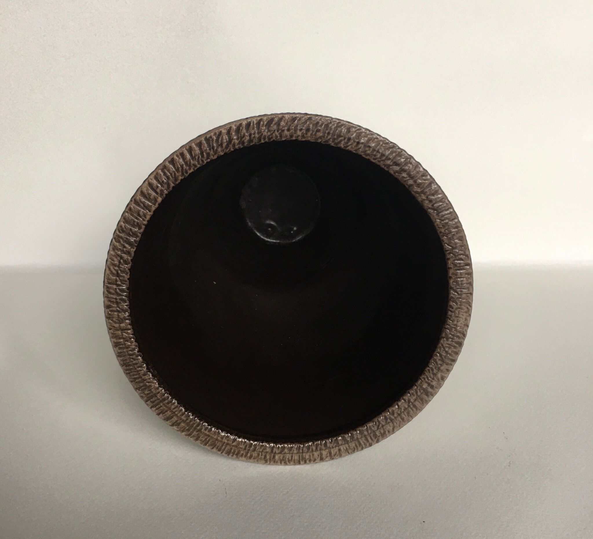 Vase in sandstone by Lucien Brisdoux