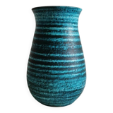 Blue ceramic vase Accolay