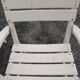 Pair of wooden armchairs
