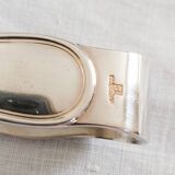 Christofle silver-plated sugar tongs, Albi model
