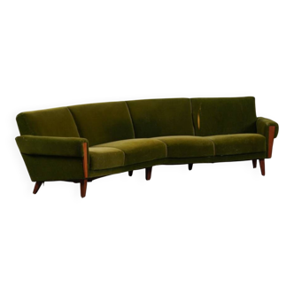 Vintage Danish Boomerang Sofa, Denmark 1960s