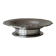 Silver-plated shell butter dish