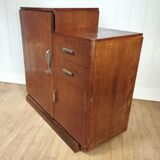 Asymmetrical vintage art deco style sideboard
