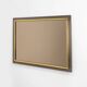 Belgian Mid-Century Belgo Chrome Mirror in Copper and Fumé Glass, 1980s