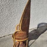Emmanuelle rattan armchair