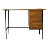 Bureau vintage moderniste en chêne