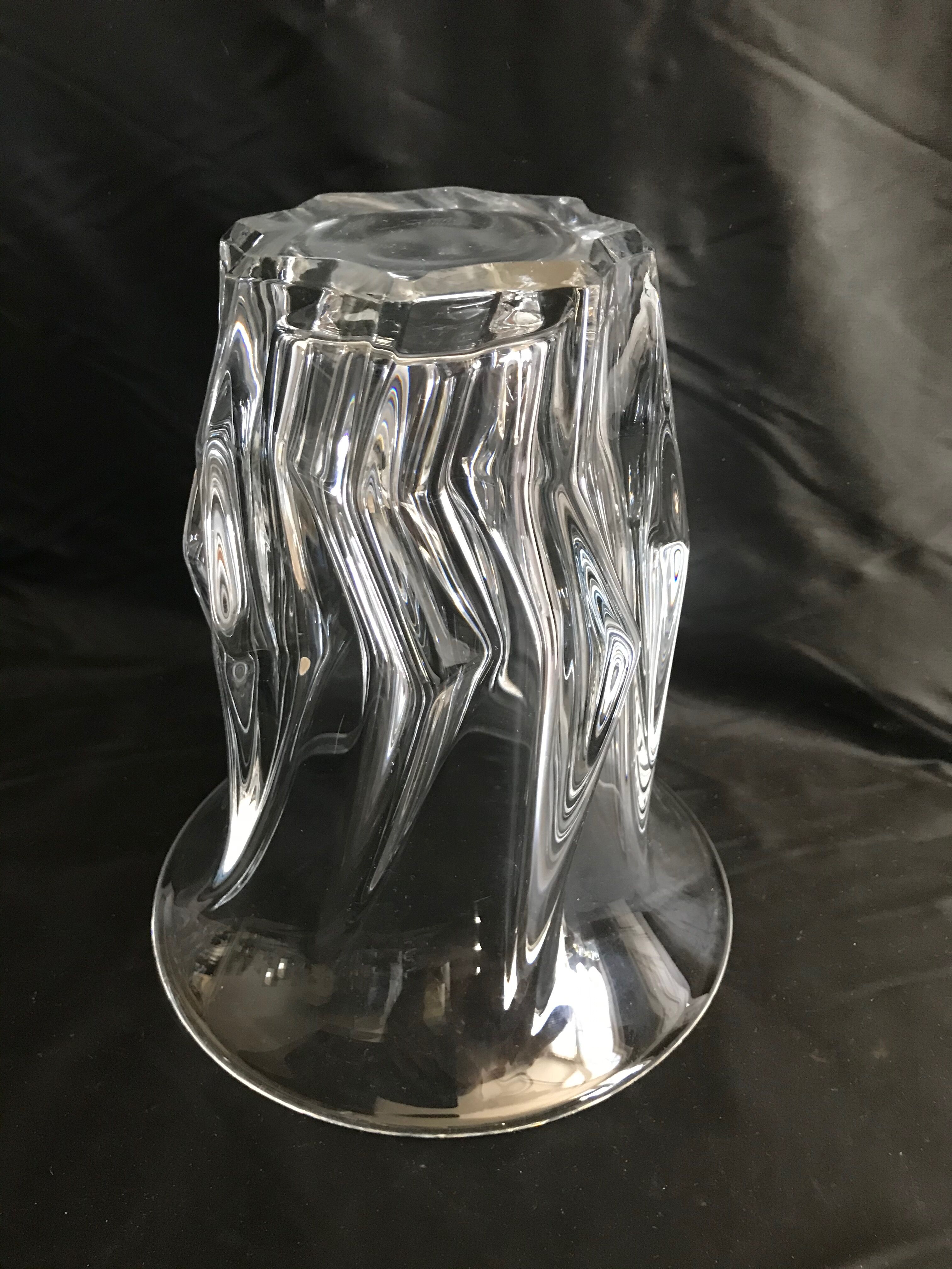 Cristallerie de Vannes Le Châtel vase