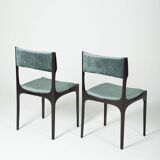 Paire de chaises modèle Elisabetta par Gibelli Giuseppe pour Sormani, italie 1960s