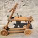 Vintage adjustable wooden baby walker – Youpala