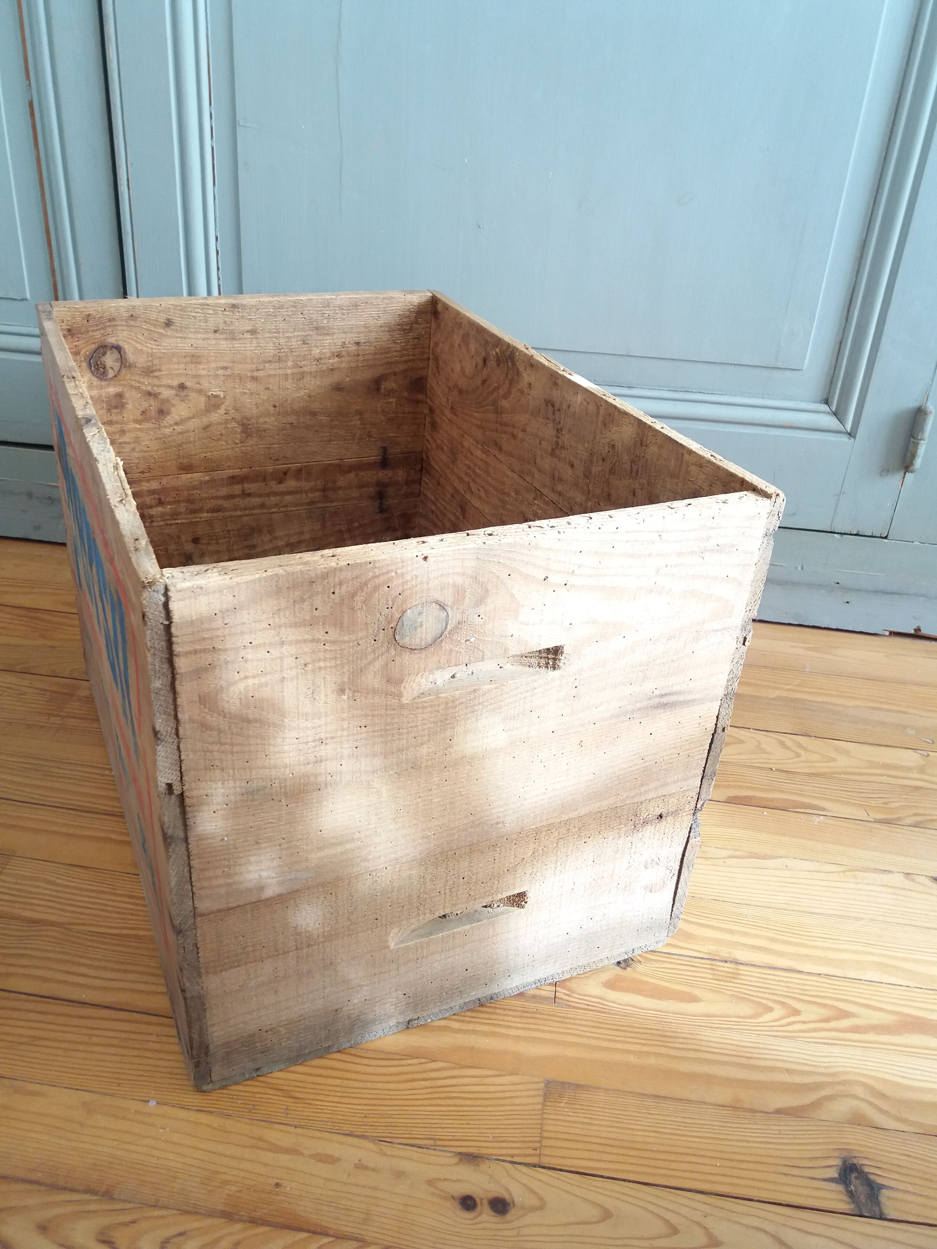 Caisse en bois persil